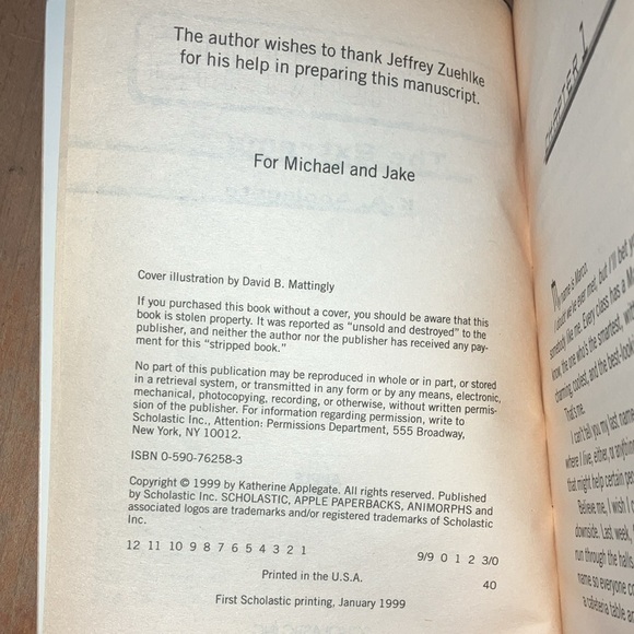 Vintage Animorphs children’s series- book #25 The Extreme - Picture 5 of 6